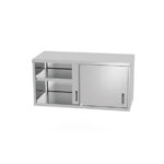 Hendi Wandschrank – verschweißt, mit Schiebetüren, Profi Line, 1000x300x(H)600mm