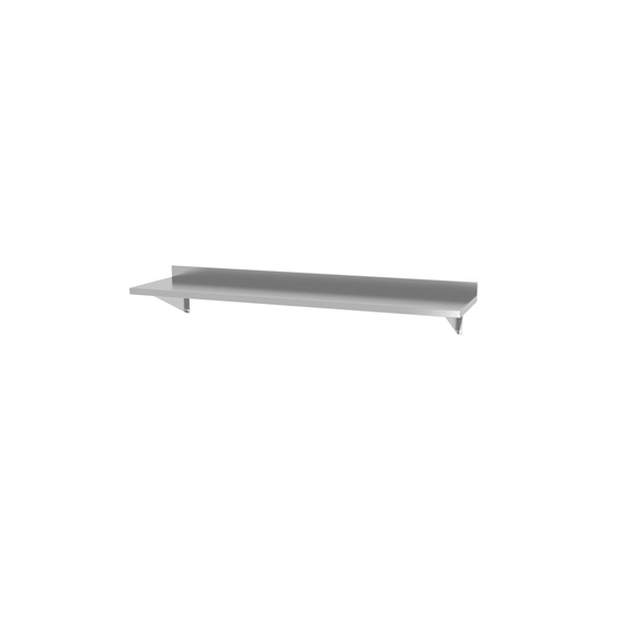 816509_OBW_2021_01.jpg Hendi Wandablage, mit 2 Halterungen, 1200x300x(H)250mm – Bild 1