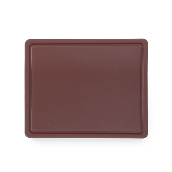 826140.jpg Hendi Schneidbretter HACCP Gastronorm 1/2, GN 1/2, Braun, 325x265mm – Bild 1