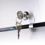 Starline Edelstahl Doppeltür-Kühlschrank mit Rädern, GN 2/1, 1480x830x2010 mm (BxTxH) – Bild 7
