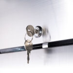 Starline Doppeltür-Kühlschrank, Edelstahl, GN 2/1, 1480x830x2010 mm (BxTxH) – Bild 3