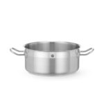 Hendi Kochtopf, niedrig - ohne Deckel, Profi Line, 4,7L, ⌀240x(H)105mm