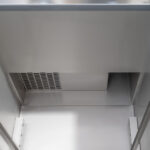 Starline Edelstahl-Tiefkühlschrank, GN 2/1, 740x830x2010 mm (BxTxH), 0,48 kW – Bild 2