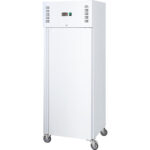 Starline Kühlschrank GN 2/1, weiß, fahrbar, 680x810x2000 (BxTxH), 0,175 kW