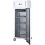 Starline Kühlschrank GN 2/1, weiß, fahrbar, 680x810x2000 (BxTxH), 0,175 kW – Bild 2