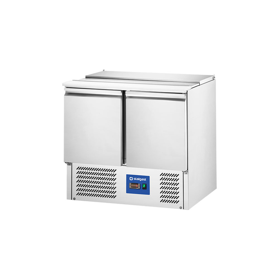 832129V02_MAIN_PRODUCT_PHOTO_LZaIfgPvGny9.jpg Starline Saladette, 2-türig GN 1/1, Aufnahme 10x GN 1/4, ohne Aufkantung – Bild 1