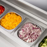 Starline Saladette, 2-türig, GN 1/1, Aufnahme 5x GN 1/6, 900x700x1000 mm (BxTxH) – Bild 5