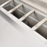 Starline Saladette, 2-türig, GN 1/1, Aufnahme 5x GN 1/6, 900x700x1000 mm (BxTxH) – Bild 3