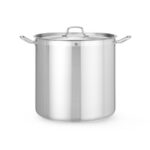 Hendi Schmortopf hoch - mit Deckel, Profi Line, 50L, ⌀400x(H)400mm