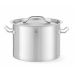 Hendi Kochtopf, mittel - mit Deckel, Budget Line, 9L, ⌀250x(H)180mm