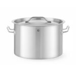 Hendi Kochtopf, mittel - mit Deckel, Budget Line, 23L, ⌀350x(H)240mm