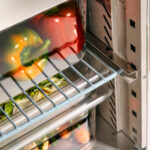 Starline Pizzatisch, 2-türig, GN 1/1, Aufnahme 5x GN 1/6, 900x700x1090 mm (BxTxH) – Bild 4
