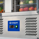 Starline Pizzatisch, 2-türig, GN 1/1, Aufnahme 5x GN 1/6, 900x700x1090 mm (BxTxH) – Bild 5