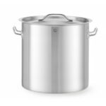 Hendi Hoher Schmortopf – mit Deckel, Budget Line, 25L, ⌀345x(H)350mm