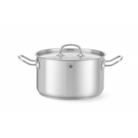 836309_OBW_2023_01_IMGP5613.jpg Hendi Kochtopf, mittel - mit Deckel, Kitchen Line, 6L, ⌀240x(H)135mm – Bild 1
