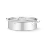 Hendi Kochtopf, niedrig - mit Deckel, 10,8L, ⌀360x(H)139mm – Bild 3