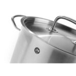 Hendi Kochtopf, hoch - mit Deckel, Kitchen Line, 2,8L, ⌀160x(H)140mm – Bild 2