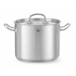 Hendi Kochtopf, hoch - mit Deckel, Kitchen Line, 5L, ⌀200x(H)160mm