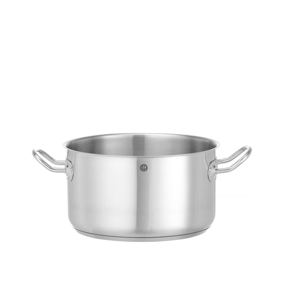 837726_OBW_2022_02_IMGP4838.jpg Hendi Schmortopf Mittel - ohne Deckel, Kitchen Line, 6L, ⌀240x(H)135mm – Bild 1