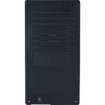 Milchkühlschrank, schwarz, mit Temperaturanzeige, 240x470x472 mm (BxTxH), 0,065 kW – Bild 4