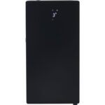 Milchkühlschrank, schwarz, mit Temperaturanzeige, 240x470x472 mm (BxTxH), 0,065 kW – Bild 3