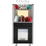 Milchkühlschrank mit Tassenwärmer, 2 beheizbare Ebenen, 310x430x640 mm (BxTxH), 0,17 kW – Bild 2