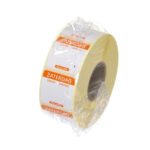 Hendi Täglich anwendbare Lebensmittelsicherheitsetiketten, mehrfach verwendbar, leicht entfernbar , Samstag, Orange, 1000 Stk., 25x25mm – Bild 2