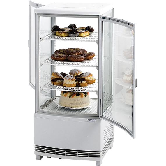 852180V02_MAIN_PRODUCT_PHOTO_Bv9X244gJqrv.jpg Stalgast Auftisch-Kühlvitrine mit zwei Türen und Umluftkühlung – Bild 1
