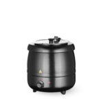 Hendi Suppenkessel, Kitchen Line, 8L, Schwarz, 230V/400W, ⌀330x(H)363mm – Bild 3
