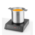 Hendi Suppenkessel ohne Wasser, 10L, 10L, Schwarz, 220-240V/450W, ⌀330x(H)398mm – Bild 3