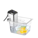 Hendi Gastronorm-Deckel mit Sous-Vide-Stab-Aussparung, GN 1/2, Transparent, 265x325mm – Bild 4