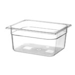 Hendi Gastronorm-Behälter 1/2, Profi Line, GN 1/2, 9,5L, Transparent, 325x265x(H)150mm – Bild 2