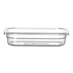 Hendi Gastronorm-Behälter 1/3, Profi Line, GN 1/3, 2,5L, Transparent, 325x176x(H)65mm