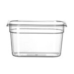 Hendi Gastronorm-Behälter 1/4, Profi Line, GN 1/4, 5,5L, Transparent, 265x162x(H)200mm