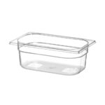 Hendi Gastronorm-Behälter 1/4, Profi Line, GN 1/4, 2,8L, Transparent, 265x162x(H)100mm – Bild 2