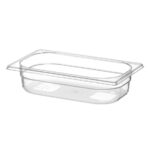Hendi Gastronorm-Behälter 1/4, Profi Line, GN 1/4, 1,8L, Transparent, 265x162x(H)65mm – Bild 2