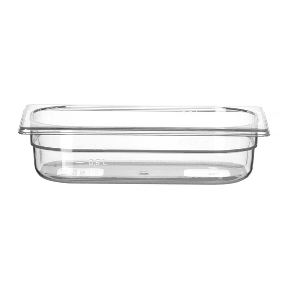 861639_OBW_2024_02_IMGP3270.jpg Hendi Gastronorm-Behälter 1/4, Profi Line, GN 1/4, 1,8L, Transparent, 265x162x(H)65mm – Bild 1