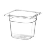 Hendi Gastronorm-Behälter 1/6, Profi Line, GN 1/6, 2,4L, Transparent, 176x162x(H)150mm – Bild 2