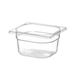 Hendi Gastronorm-Behälter 1/6, Profi Line, GN 1/6, 1,6L, Transparent, 176x162x(H)100mm – Bild 2