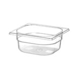 Hendi Gastronorm-Behälter 1/6, Profi Line, GN 1/6, 1L, Transparent, 176x162x(H)65mm – Bild 2
