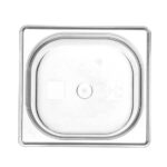 Hendi Gastronorm-Behälter 1/6, Profi Line, GN 1/6, 1L, Transparent, 176x162x(H)65mm – Bild 3