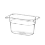 Hendi Gastronorm-Behälter 1/9, Profi Line, GN 1/9, 1L, Transparent, 176x108x(H)100mm – Bild 2