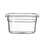Hendi Gastronorm-Behälter 1/9, Profi Line, GN 1/9, 1L, Transparent, 176x108x(H)100mm