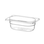 Hendi Gastronorm-Behälter 1/9, Profi Line, GN 1/9, 0,6L, Transparent, 176x108x(H)65mm – Bild 2