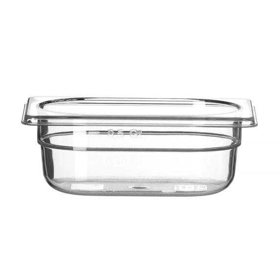 861837_OBW_2024_02_IMGP3285.jpg Hendi Gastronorm-Behälter 1/9, Profi Line, GN 1/9, 0,6L, Transparent, 176x108x(H)65mm – Bild 1