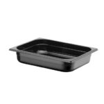 Hendi Gastronorm-Behälter 1/2, Profi Line, GN 1/2, 4L, Schwarz, 325x265x(H)65mm – Bild 2