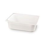 Hendi Gastronorm-Behälter 1/2, GN 1/2, 4L, Weiß, 325x265x(H)65mm