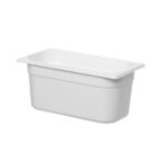 Hendi Gastronorm-Behälter 1/3, GN 1/3, 5,7L, Weiß, 325x176x(H)150mm – Bild 2