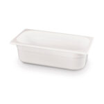 Hendi Gastronorm-Behälter 1/3, GN 1/3, 4L, Weiß, 325x176x(H)100mm