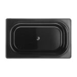 Hendi Gastronorm-Behälter 1/4, Profi Line, GN 1/4, 4L, Schwarz, 265x162x(H)150mm – Bild 3